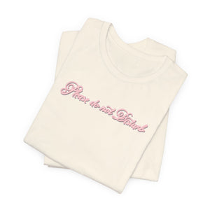 (Pink) “Please Do Not Disturb” Jersey Tee