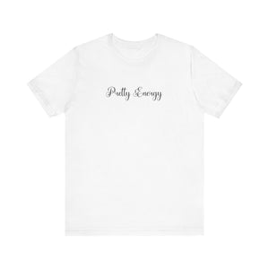 (Black) “Pretty Energy” Jersey Tee