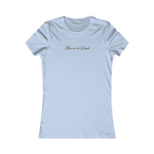 Load image into Gallery viewer, (Black) “Please Do Not Disturb” Feminine Tee
