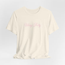 Load image into Gallery viewer, (Pink) “Vibing Pretty” Jersey Tee
