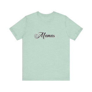 (Black) “Mamas” Jersey Tee