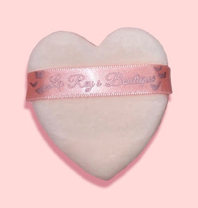 Nude Heart Powder Puff