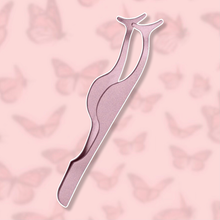 Load image into Gallery viewer, Rose Gold Eyelash Tweezers
