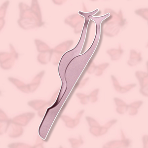 Rose Gold Eyelash Tweezers