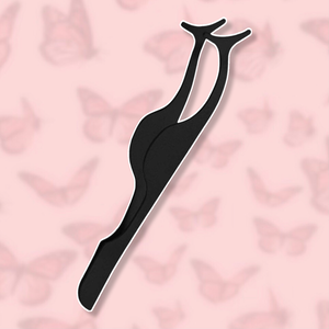 Black Eyelash Tweezers